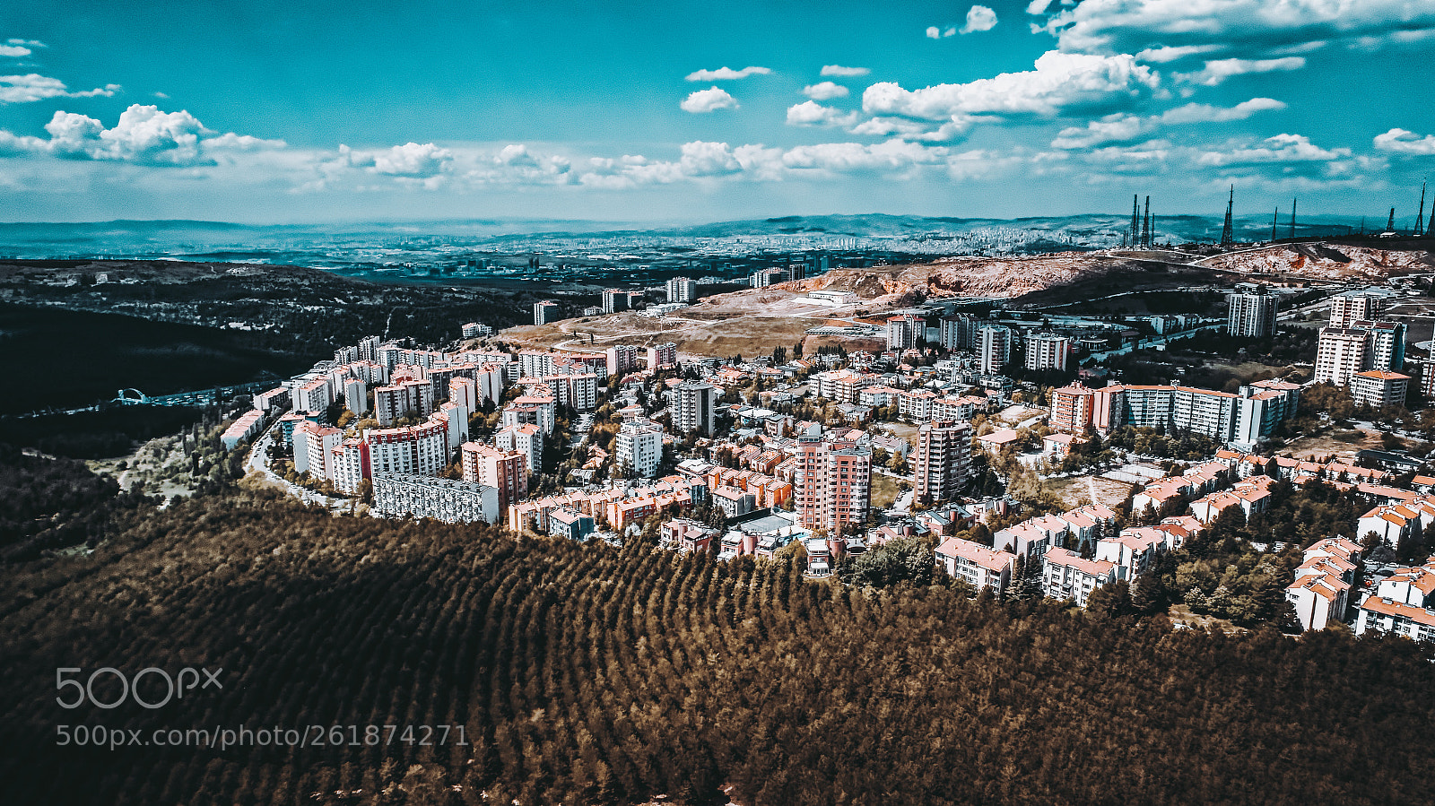 DJI FC6310 sample photo. The edge of the photography