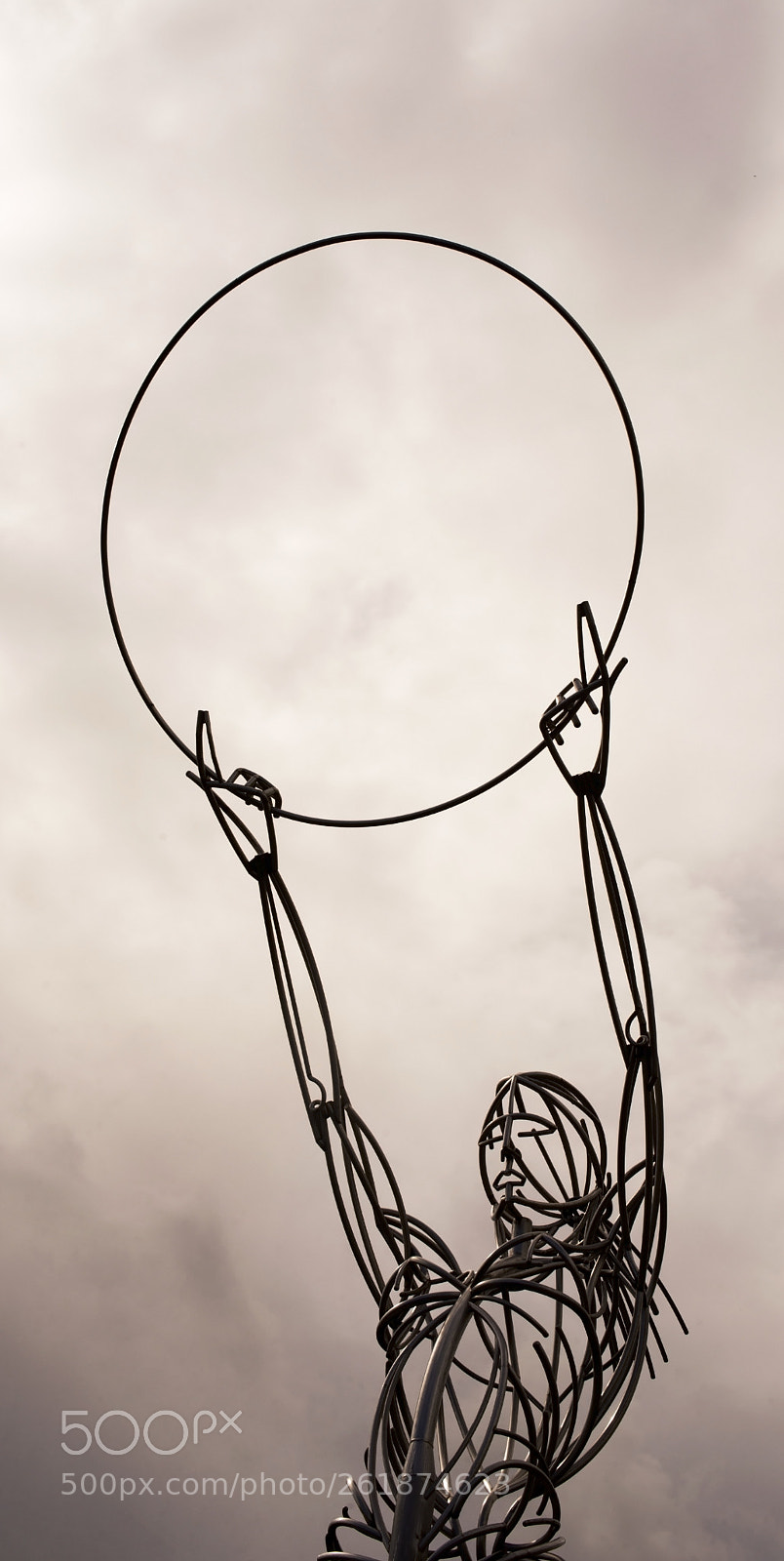 Nikon D600 sample photo. Wire woman (1) photography