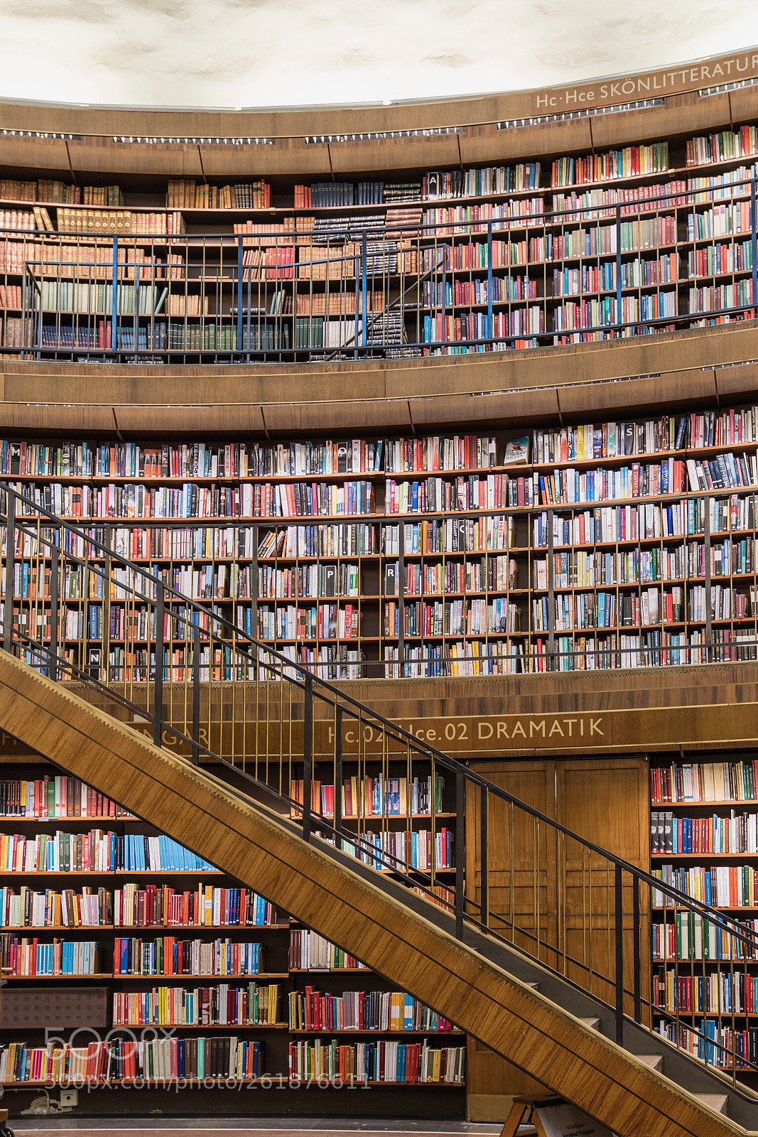 Sony a7R III sample photo. Stadsbibliotek. stockholm city library photography
