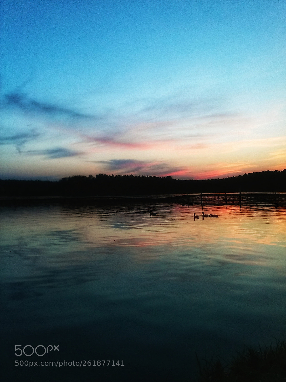 LG LEON 4G LTE sample photo. Lake photography
