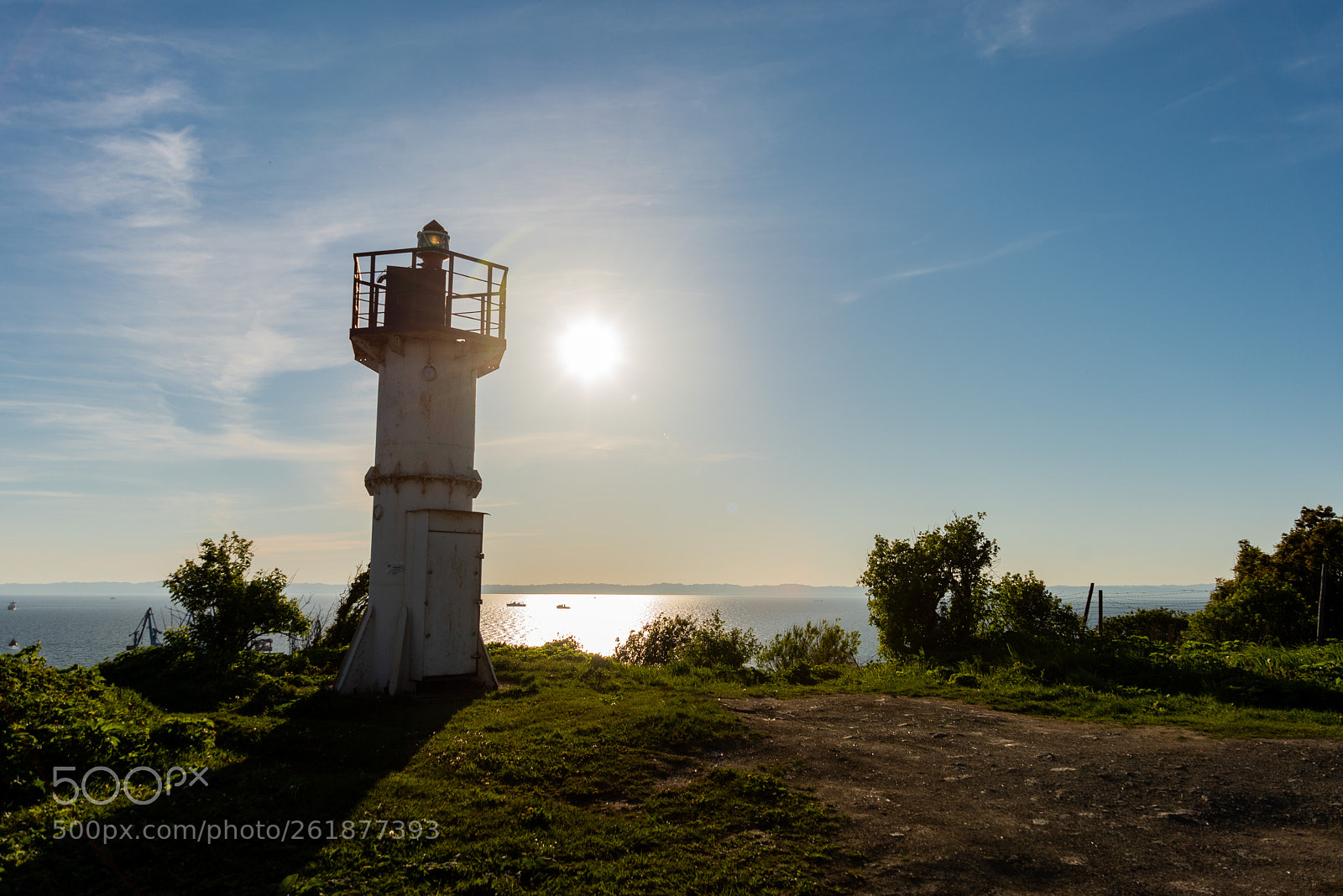 Nikon D610 sample photo. Lighthouse in korsakov town photography