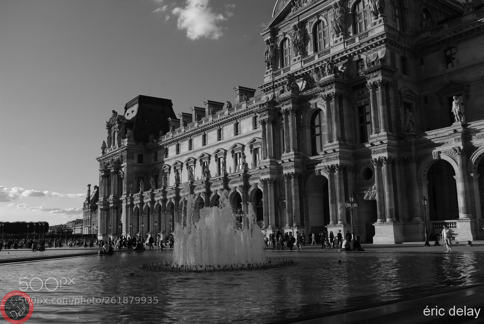 Pentax K20D sample photo. Louvre - paris photography