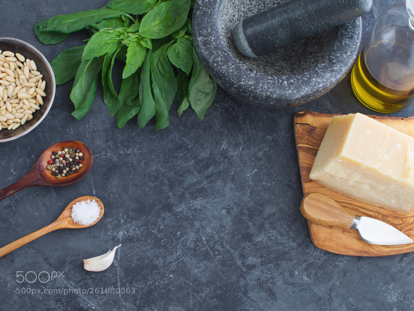 Nikon D5300 sample photo. Italian pesto ingredients photography