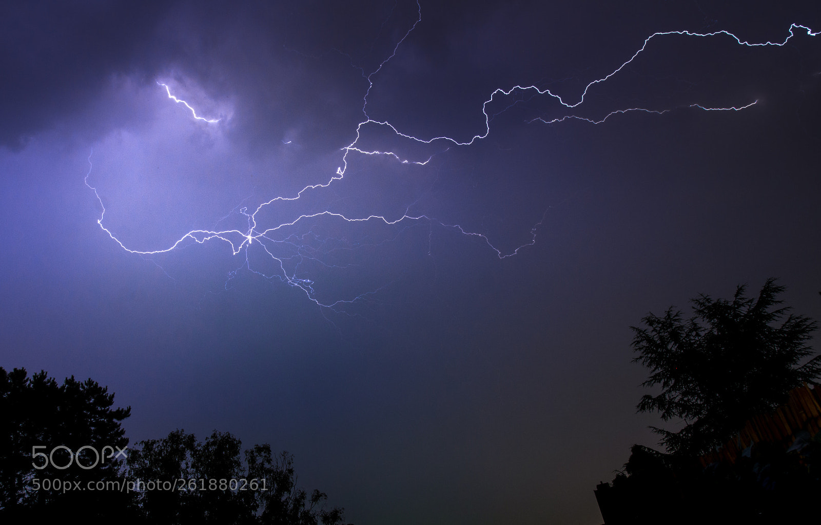 Canon EOS 70D sample photo. Thunder and lightning photography