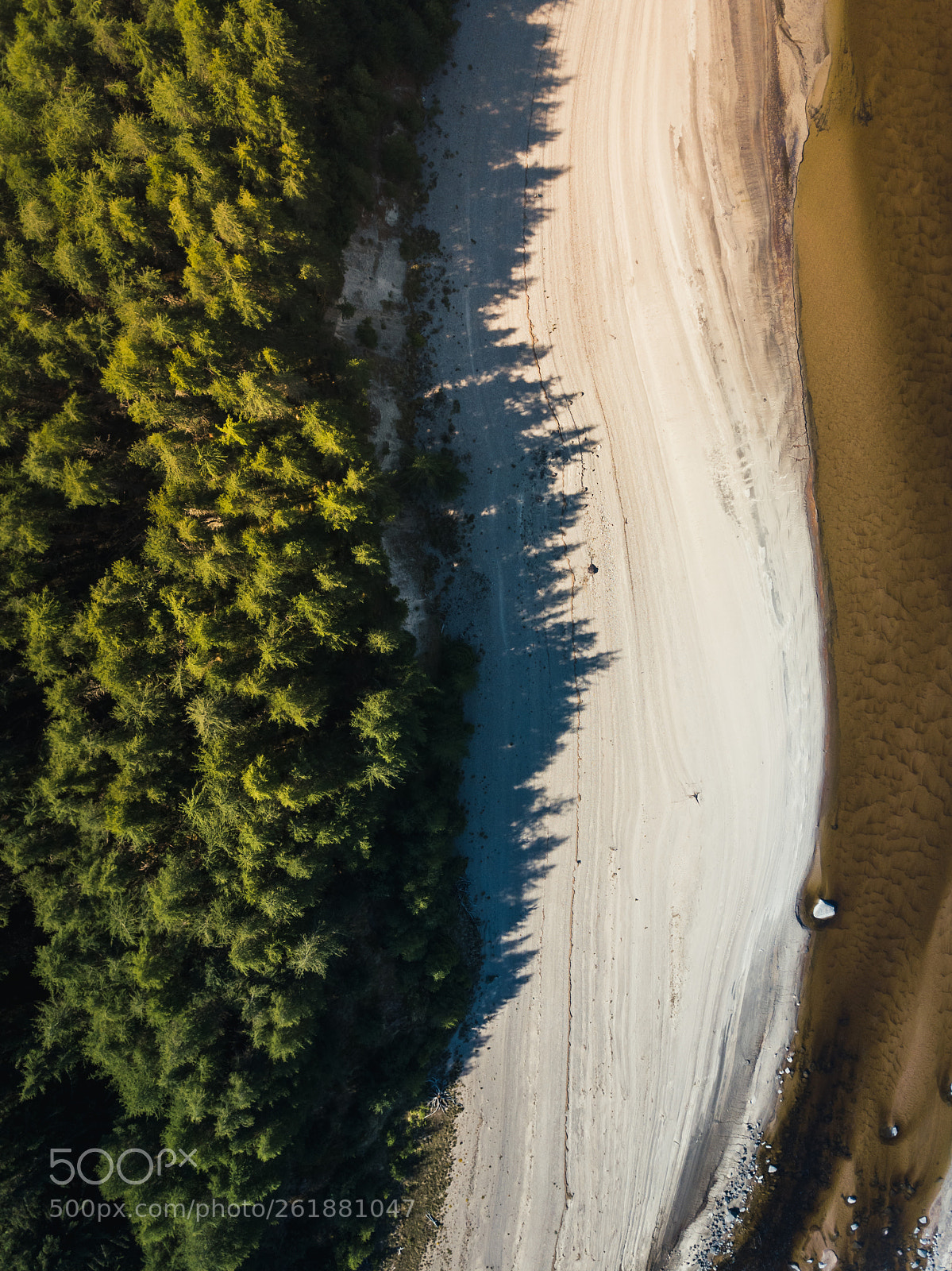 DJI FC220 sample photo. Banks of the river photography