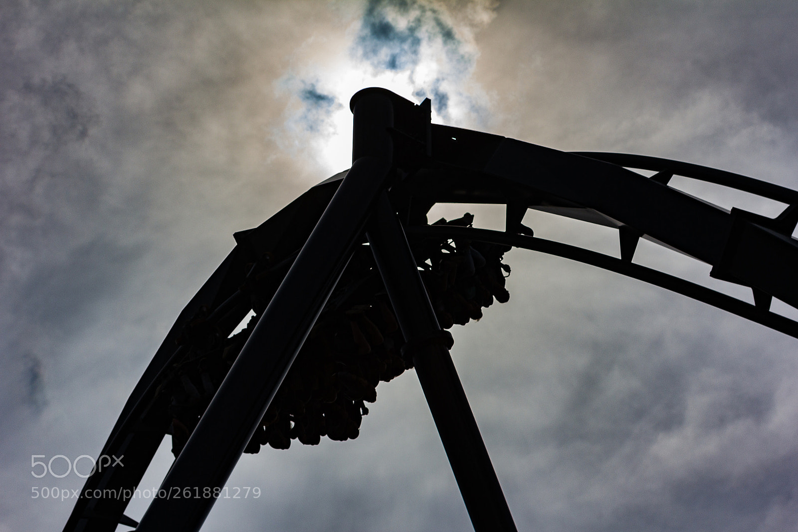 Canon EOS 60D sample photo. Rollercoaster photography