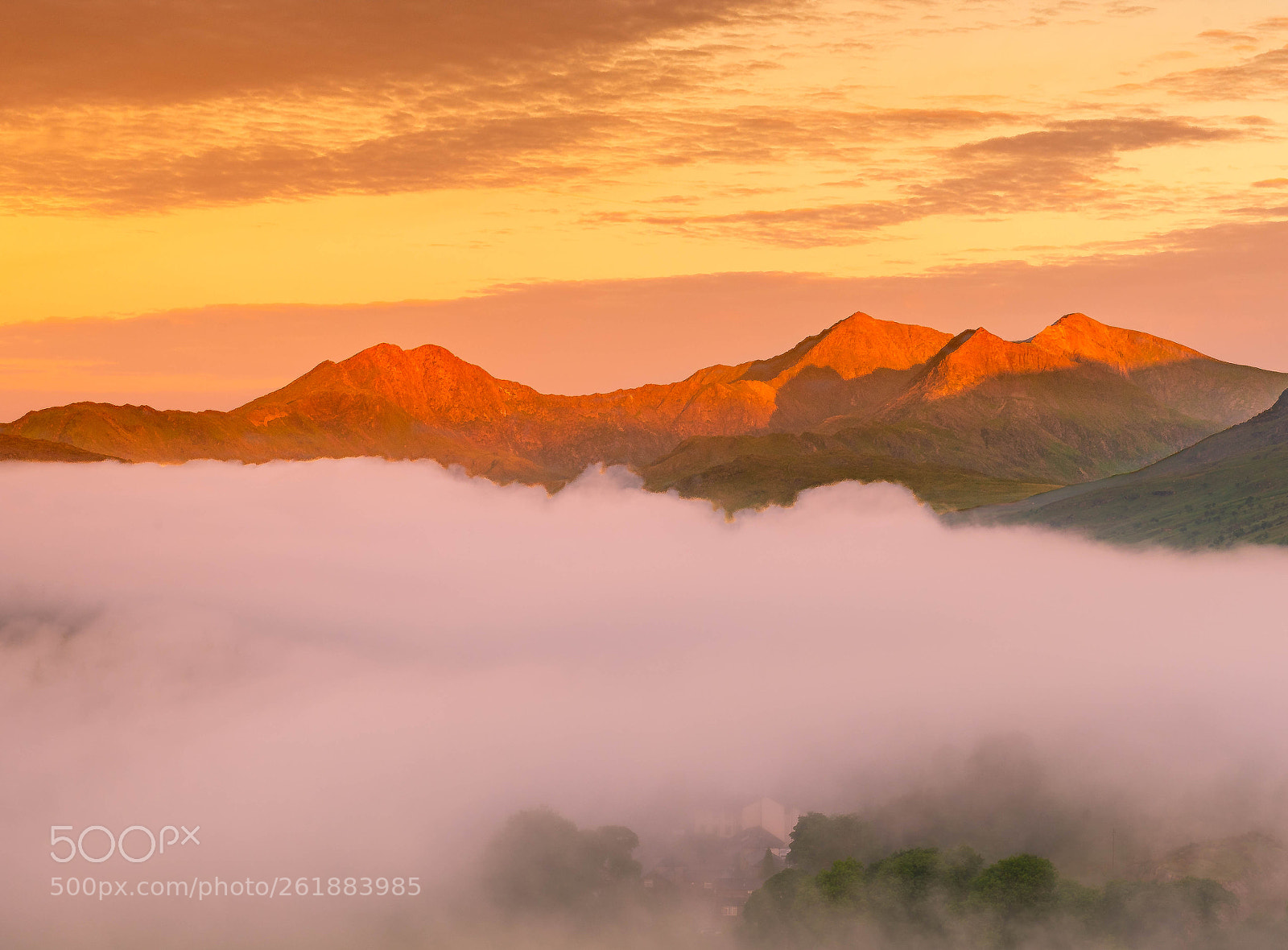 Nikon D750 sample photo. Snowdon inversion photography
