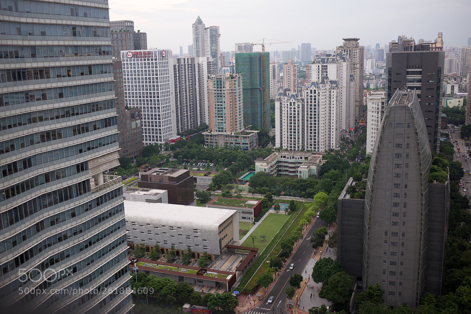 Fujifilm X100T sample photo. Us consulate, guangzhou china photography