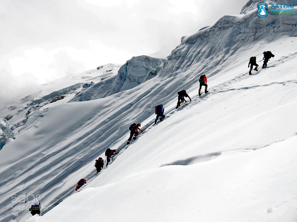 Canon PowerShot SX710 HS sample photo. Manaslu expedition photography