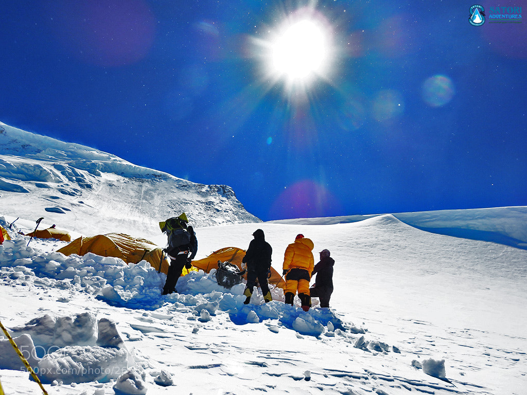 Canon PowerShot SX710 HS sample photo. Manaslu expedition photography