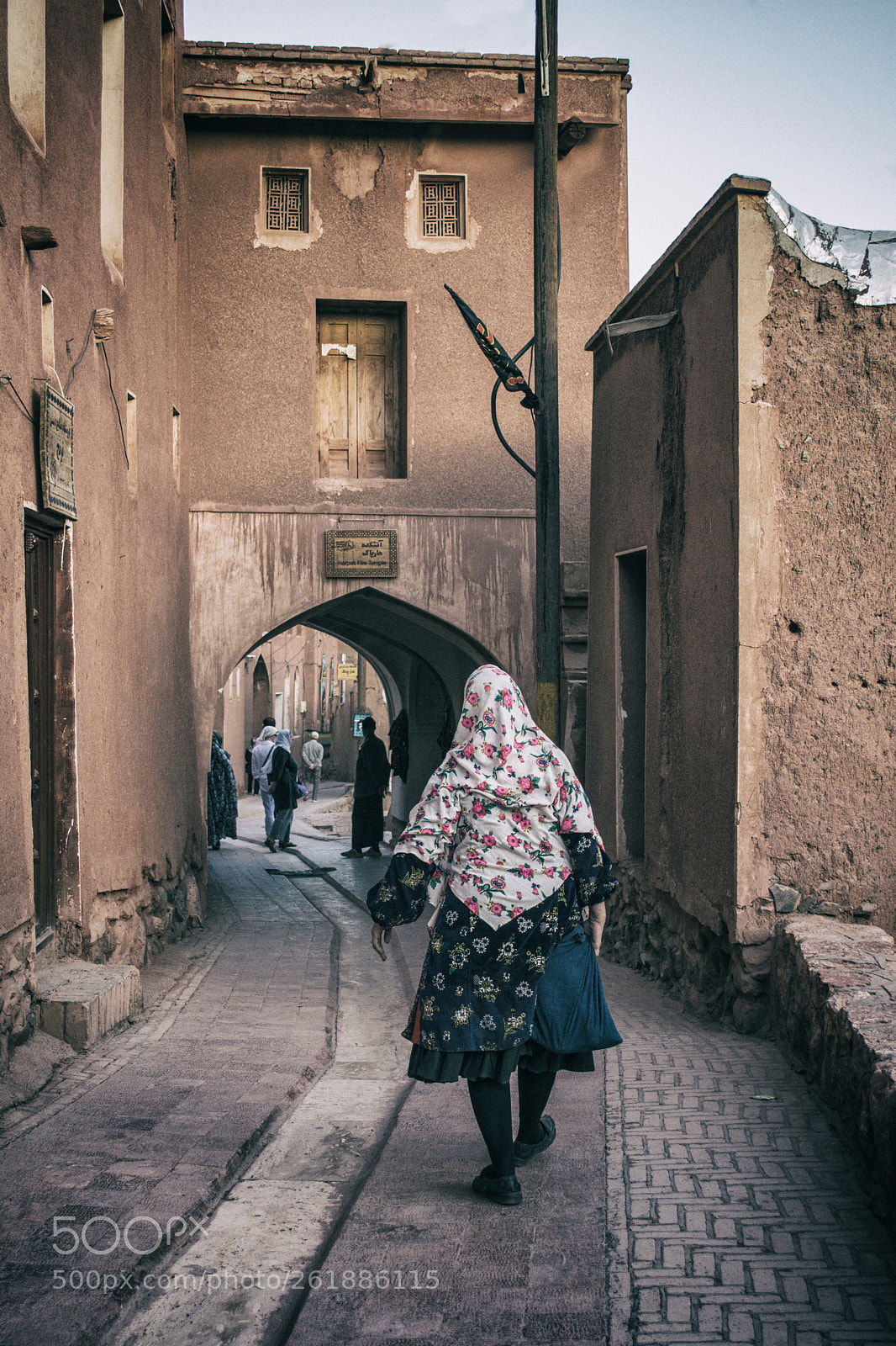 Nikon D7200 sample photo. A street in abyaneh photography