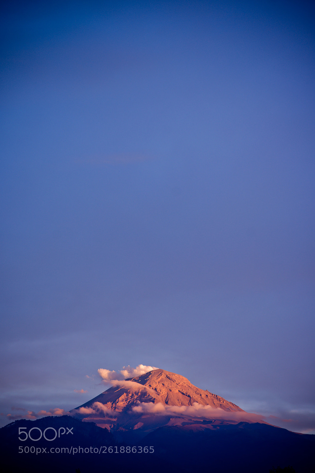 Nikon D800 sample photo. Popocatepetl at sunset photography