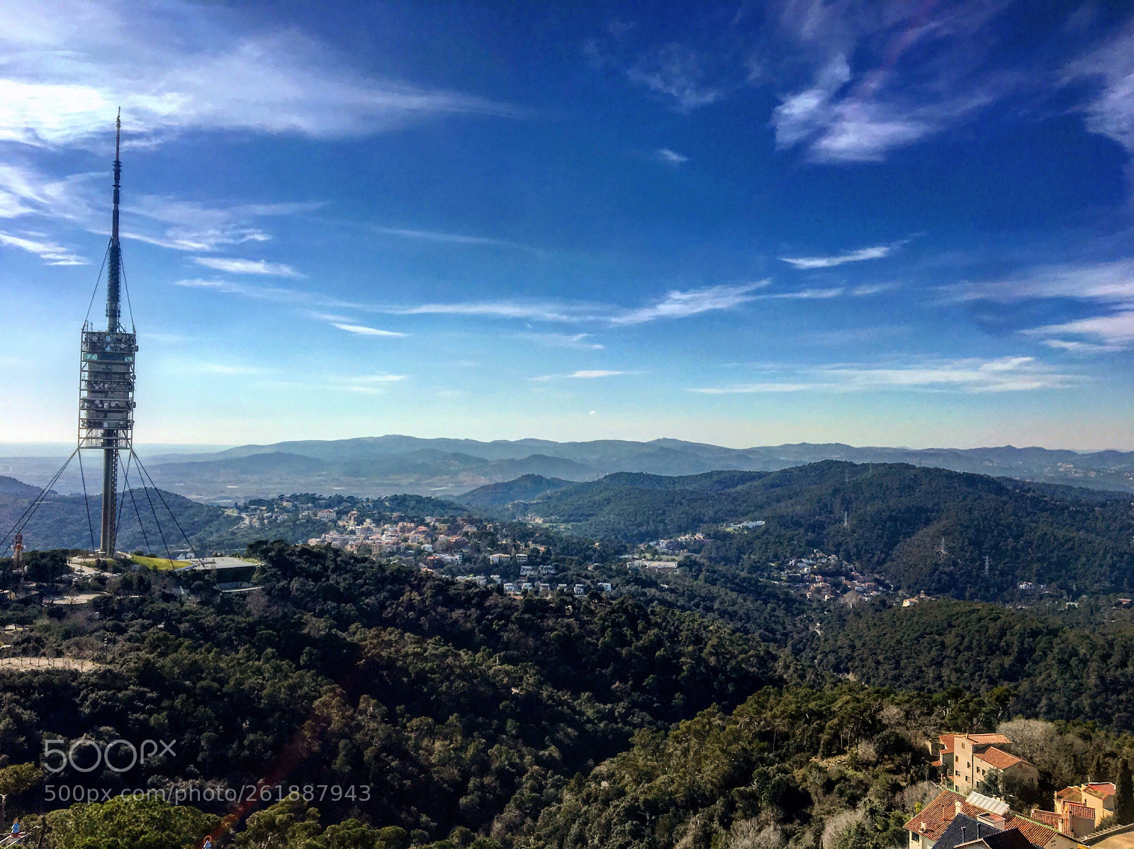 Apple iPhone 6s sample photo. Torre de collserola photography