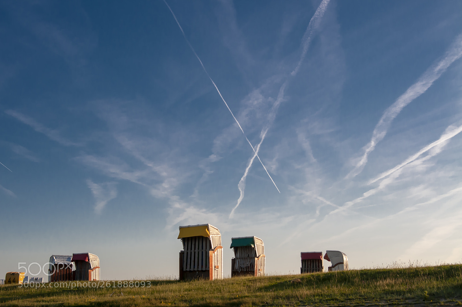 Nikon D300 sample photo. Beach chairs in horumersiel photography
