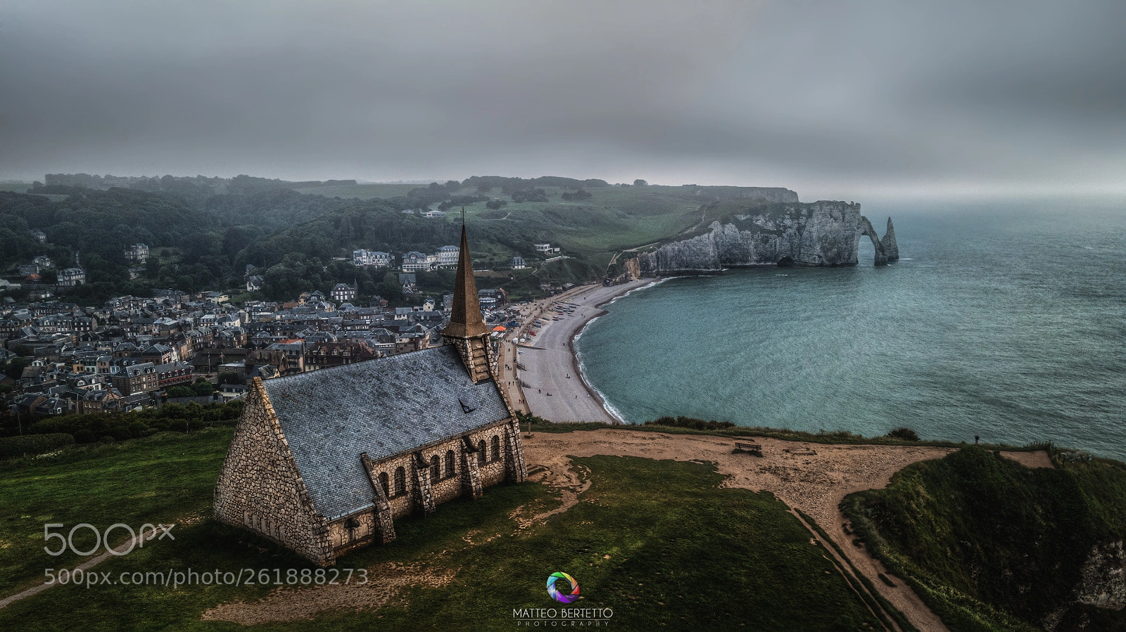 DJI FC220 sample photo. Étretat - normandia photography