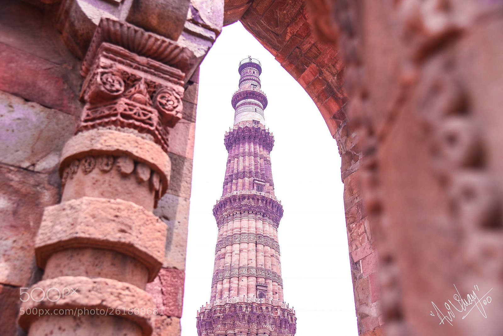 Nikon D750 sample photo. Qutub minar photography