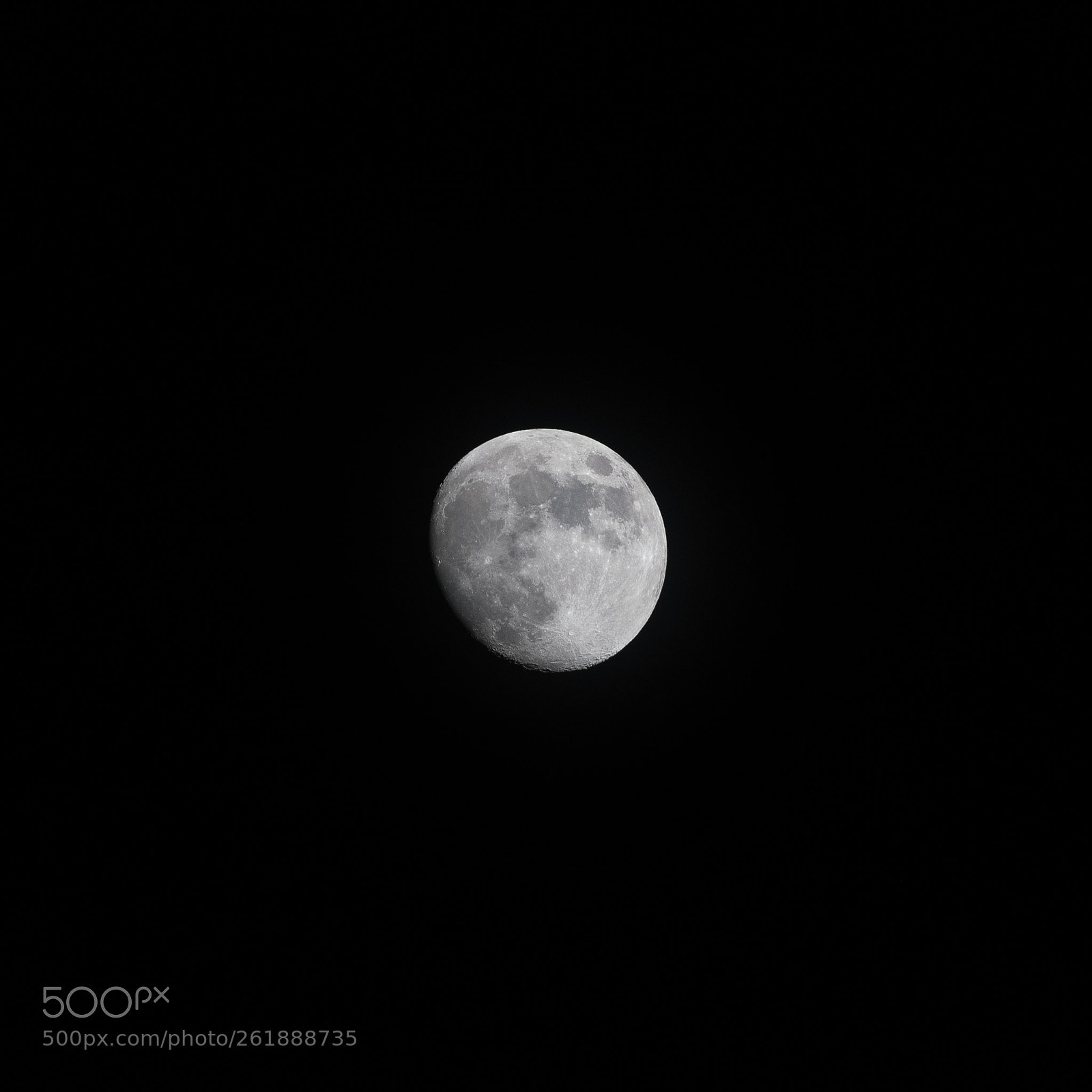 Nikon D500 sample photo. Detailed moon photography