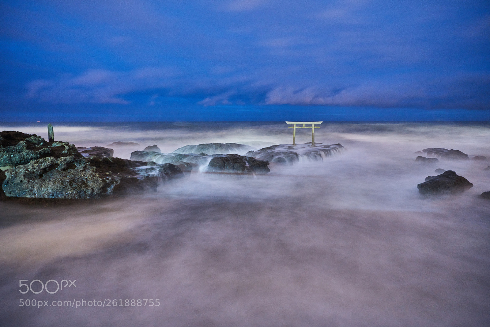 Nikon D850 sample photo. Night coast photography