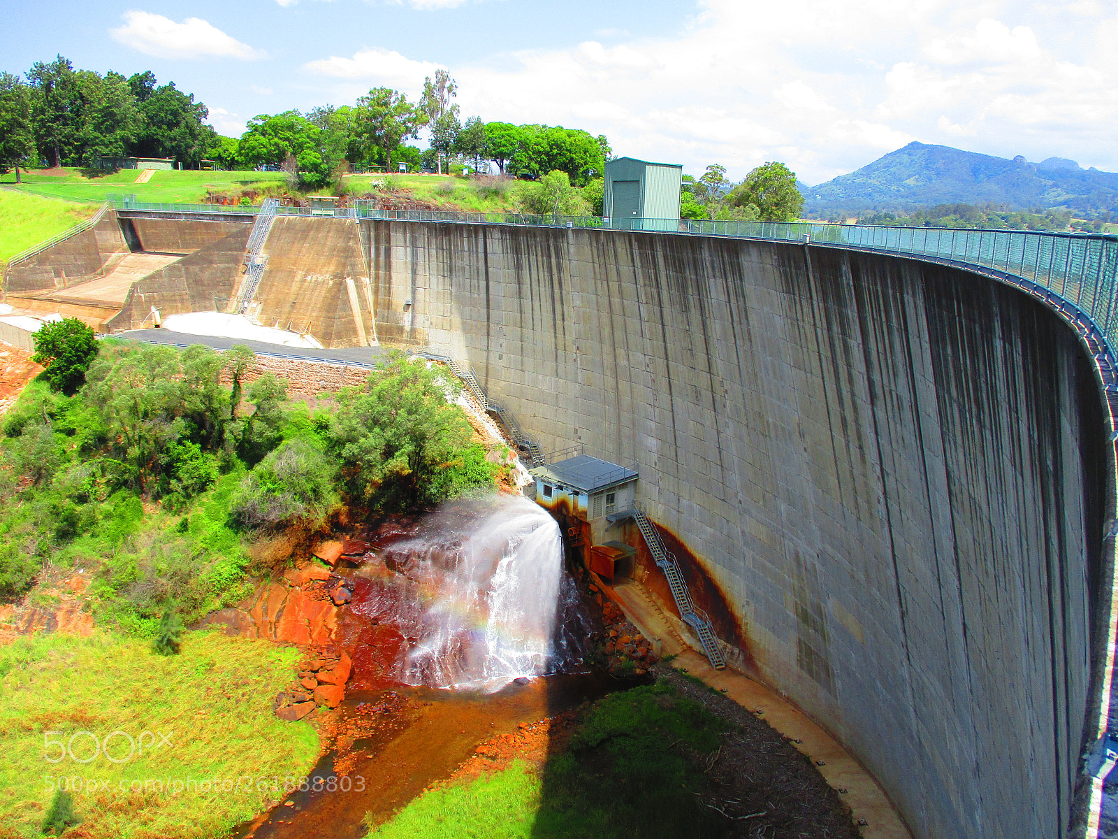 Canon IXUS 185 sample photo. Dam wall photography