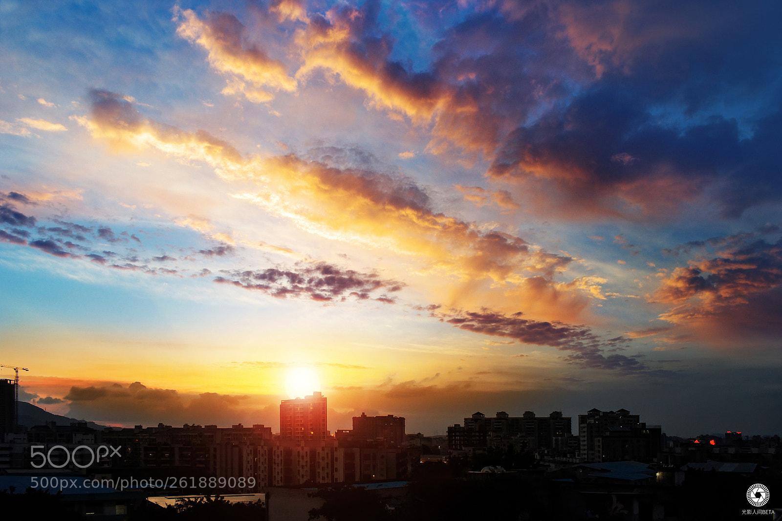 Nikon D7200 sample photo. 深圳街头黄昏风景 photography