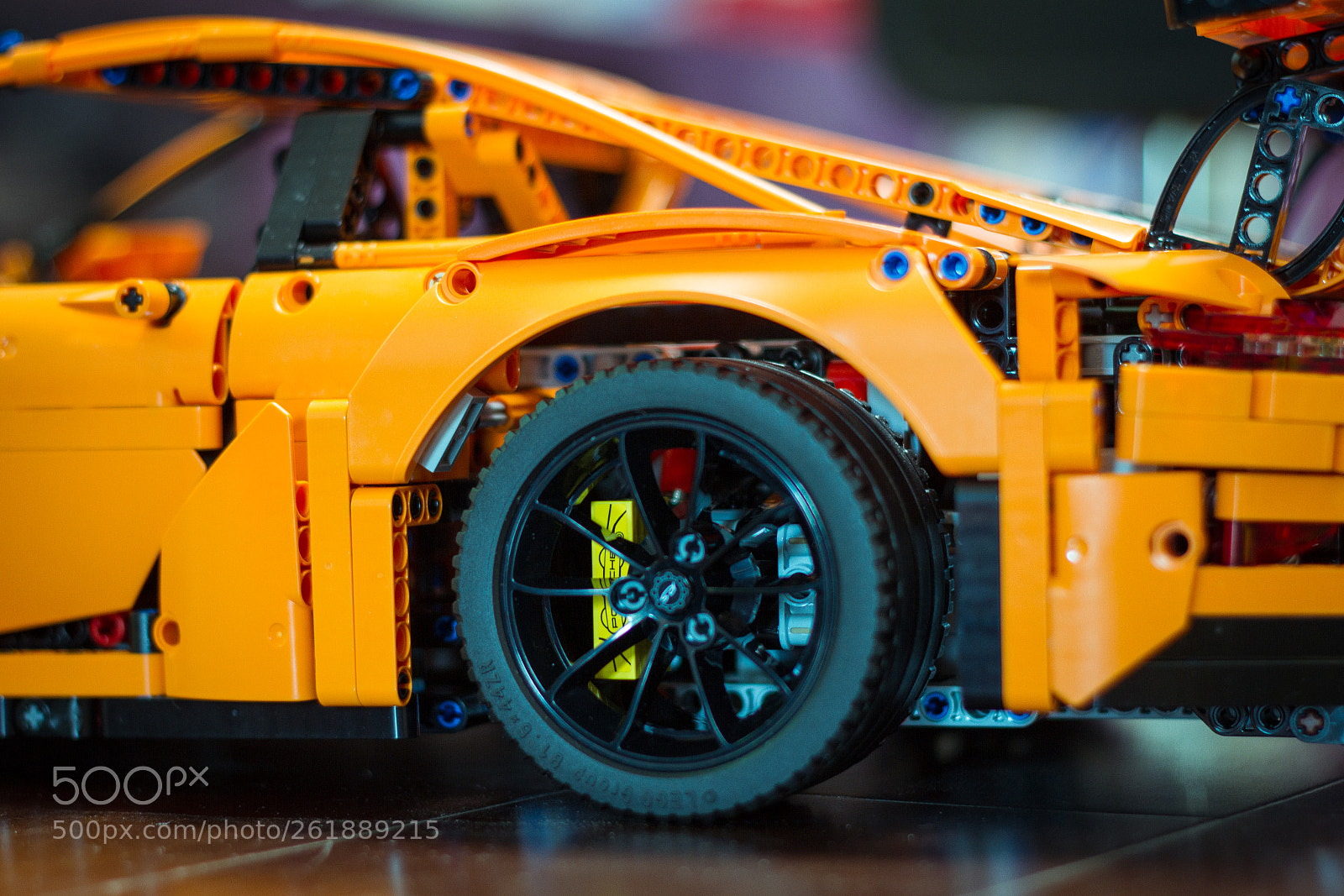 Canon EOS 7D sample photo. Lego porsche 911 gt3 rs photography