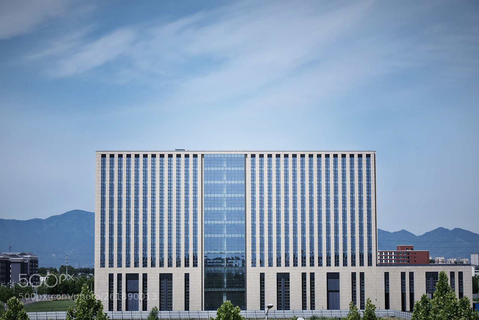 Nikon D750 sample photo. Bule and building photography
