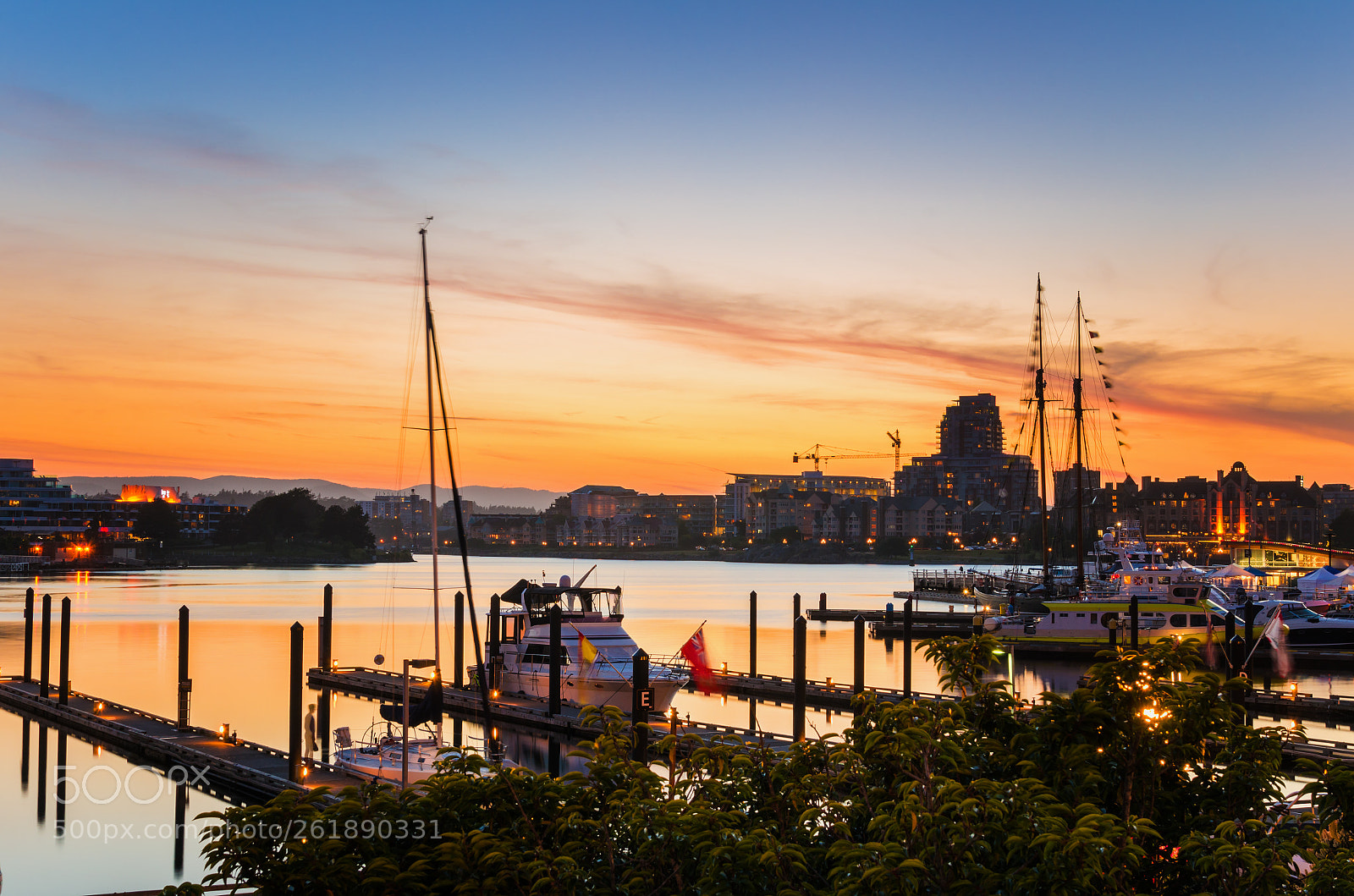 Nikon D7000 sample photo. Victoria harbour at dusk photography