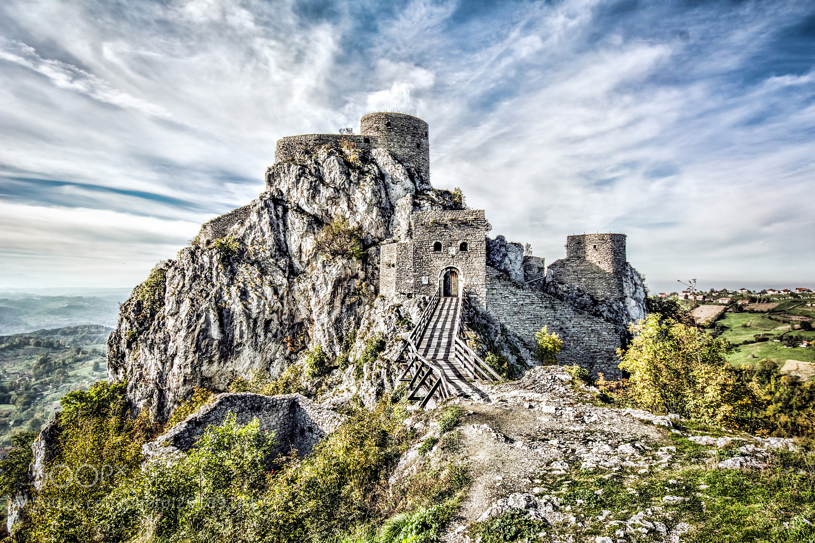 Nikon D7100 sample photo. Old city srebrenik, bosnia photography