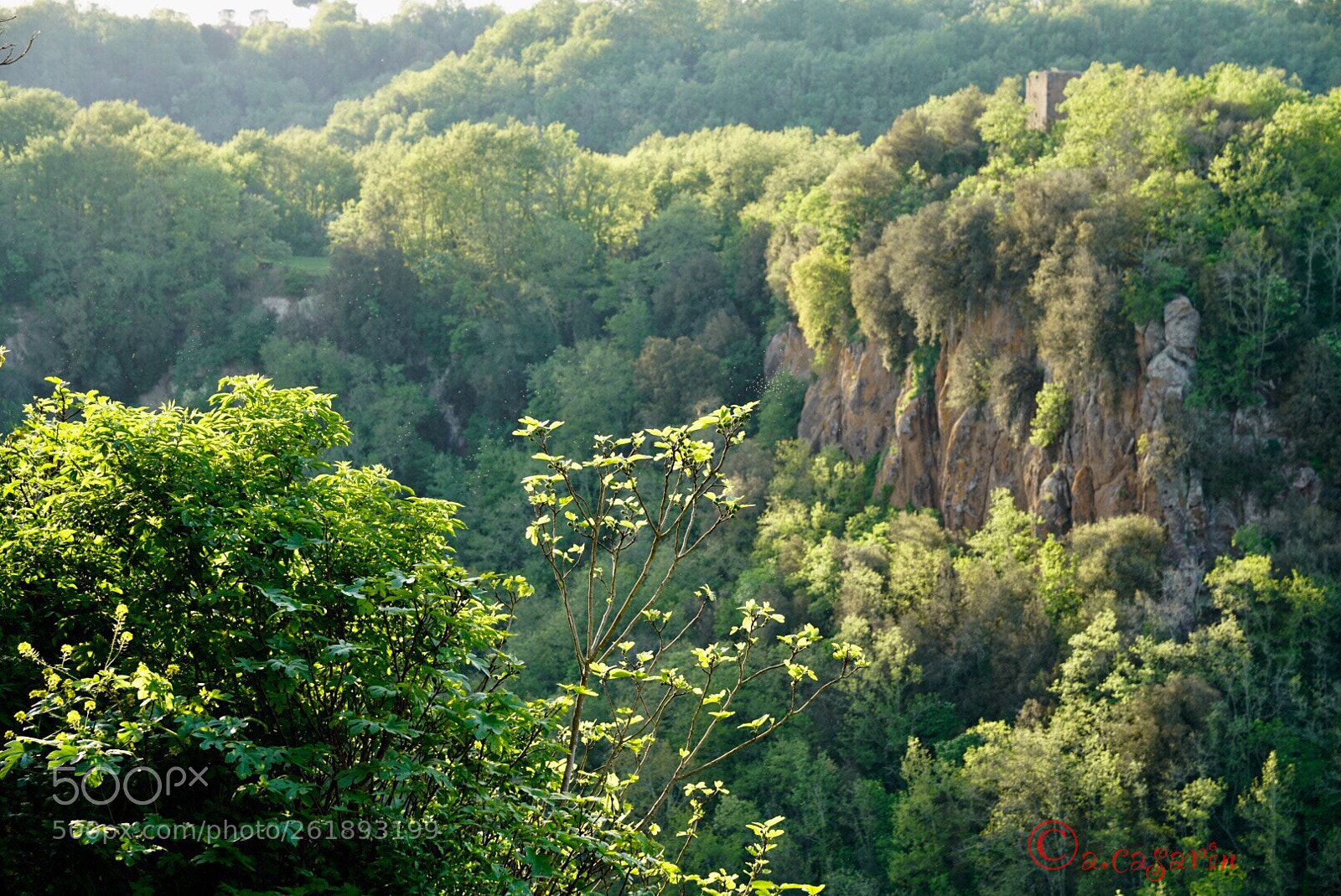 Sony a7R II sample photo. The landscape around civita photography