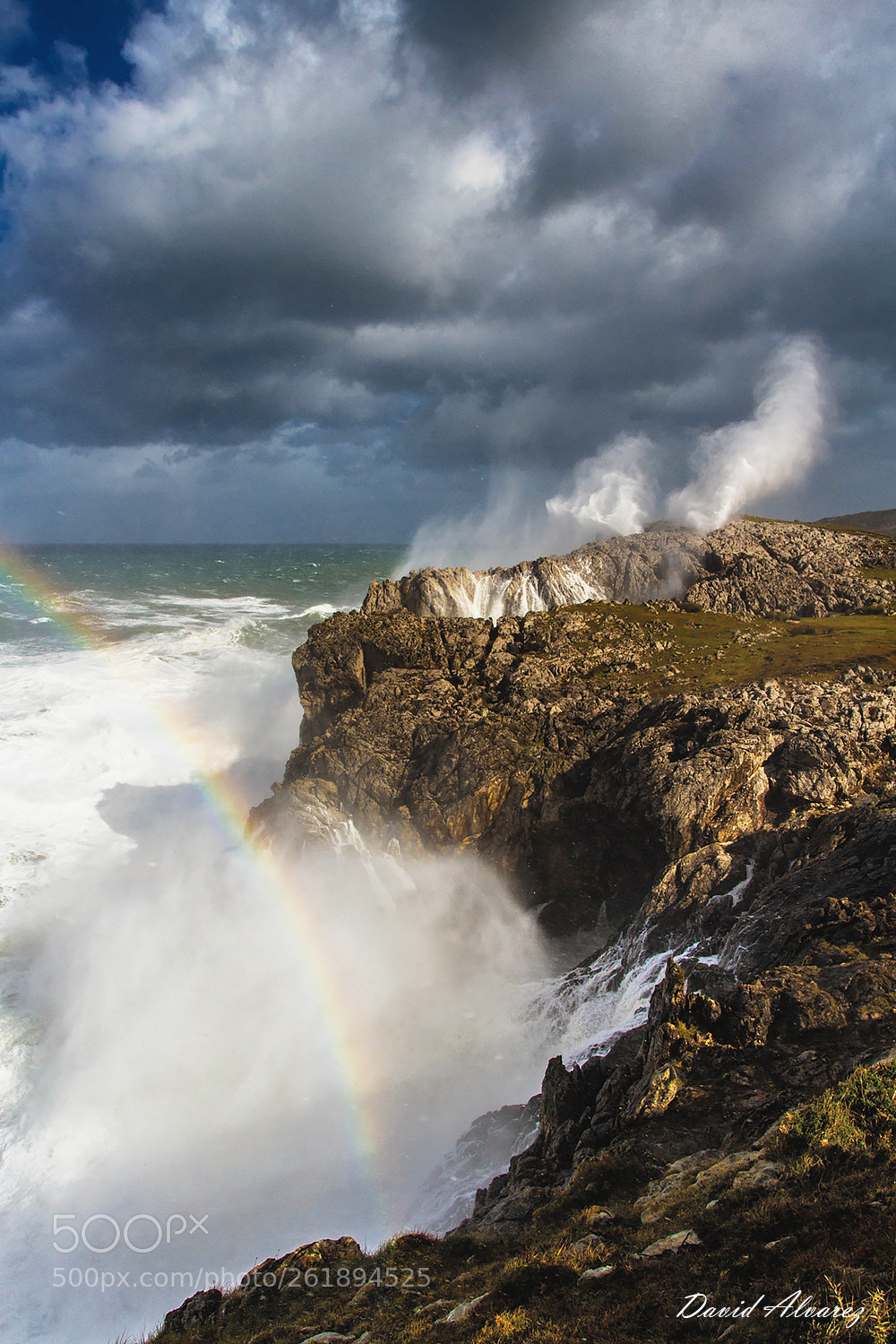Canon EOS 7D sample photo. Rainbow in the storm photography