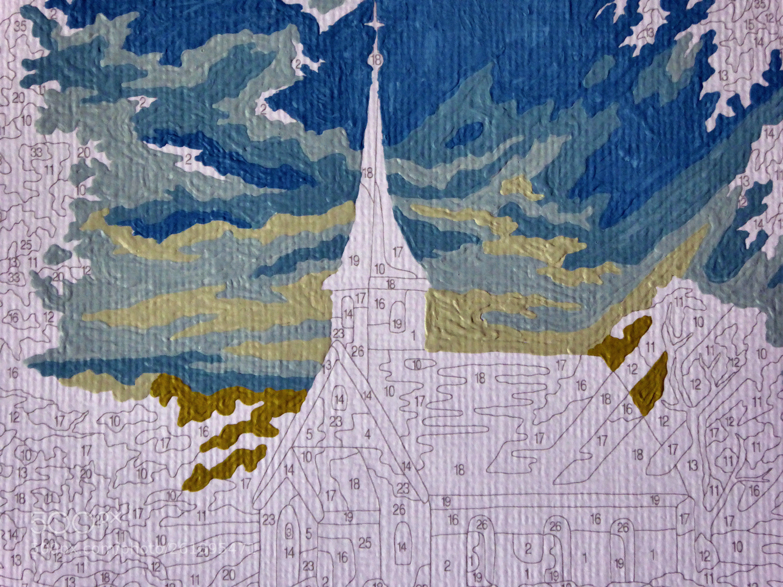 Panasonic Lumix DMC-ZS40 (Lumix DMC-TZ60) sample photo. Painting by numbers photography