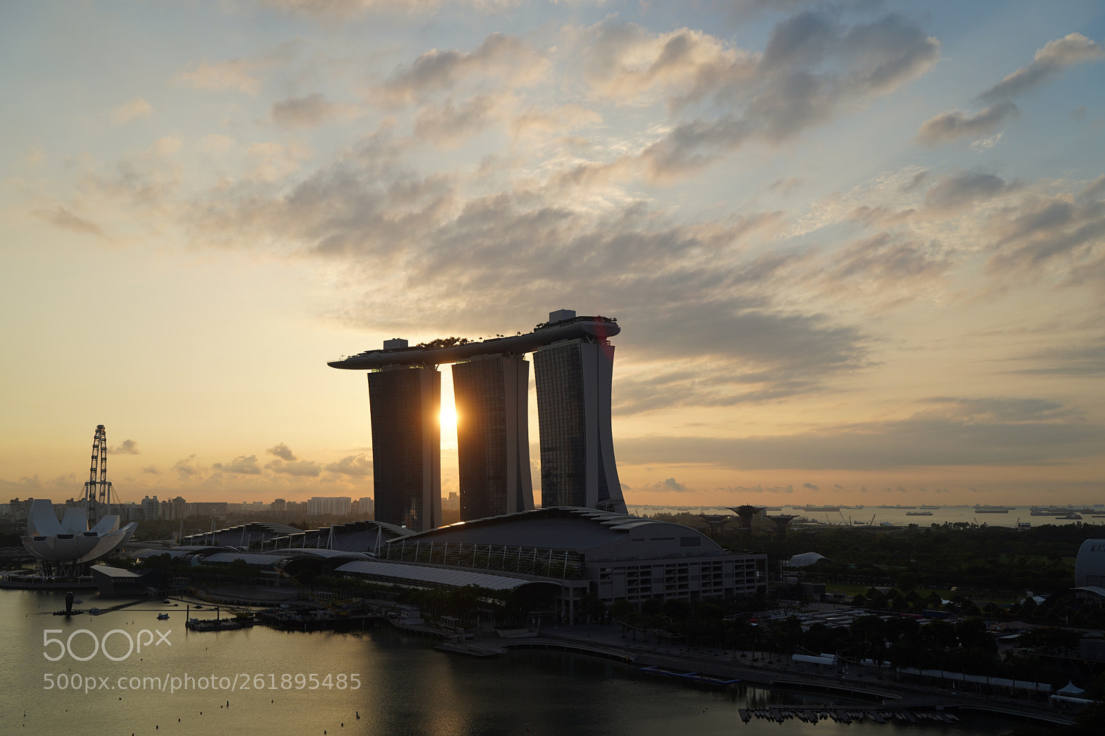 Sony a7 III sample photo. Sunrise singapore photography