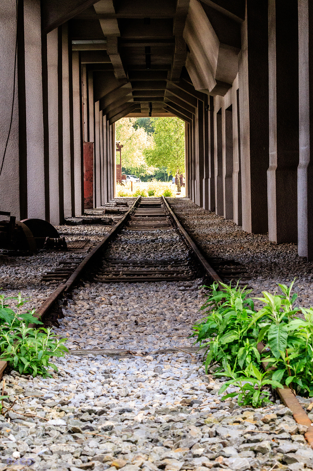 Canon EOS 7D Mark II sample photo. Old railway track photography
