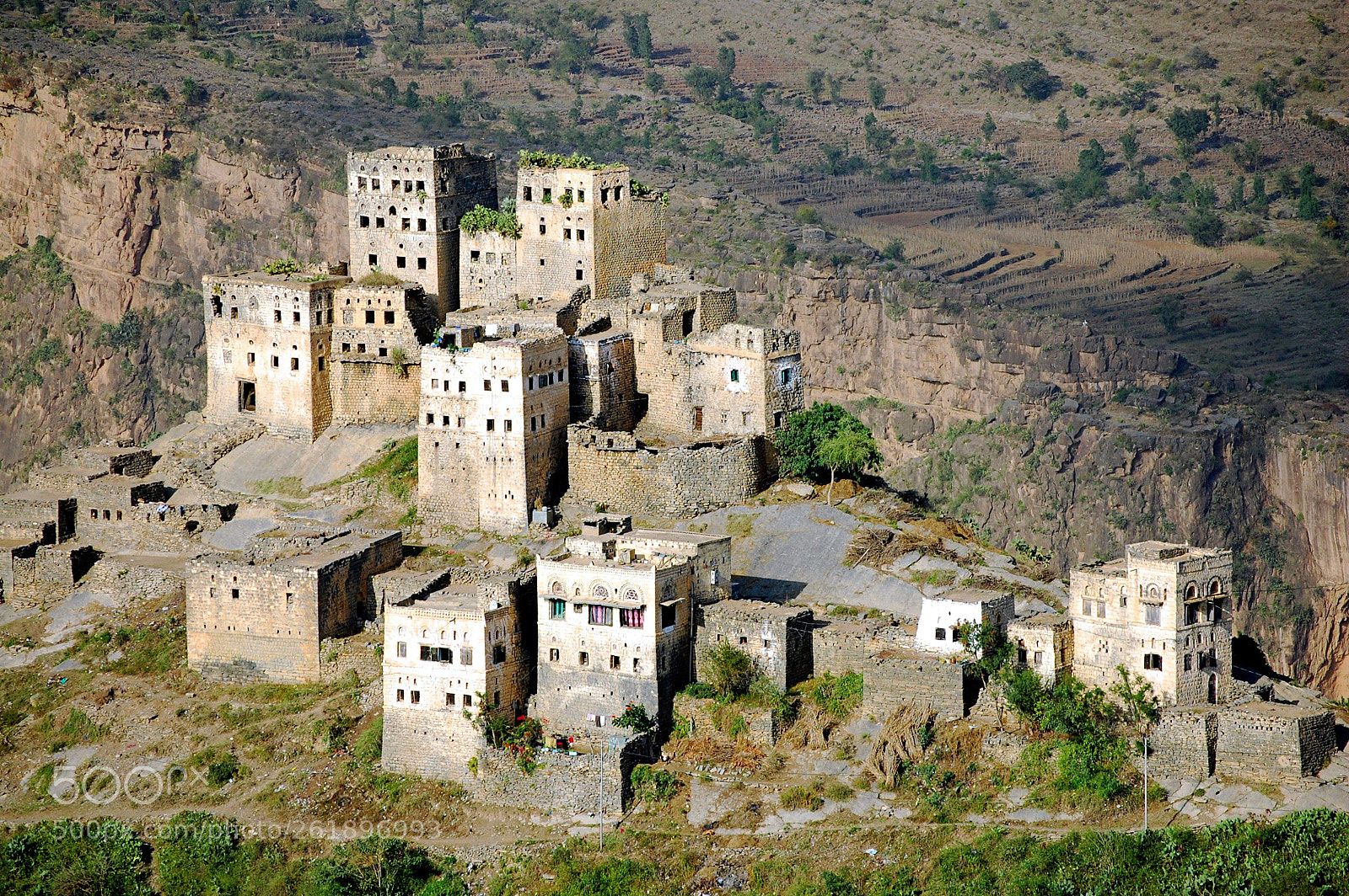Nikon D40 sample photo. Yemen, village photography