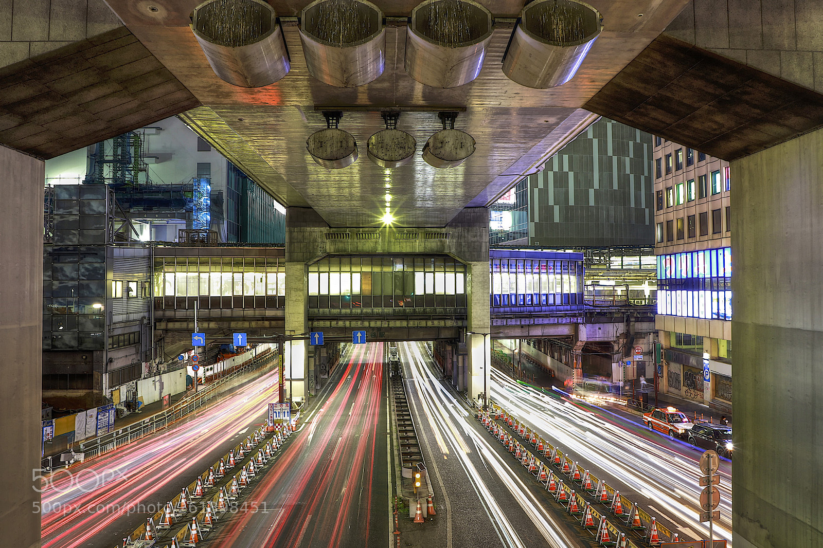 Canon EOS 6D Mark II sample photo. Traffic trails 2 photography