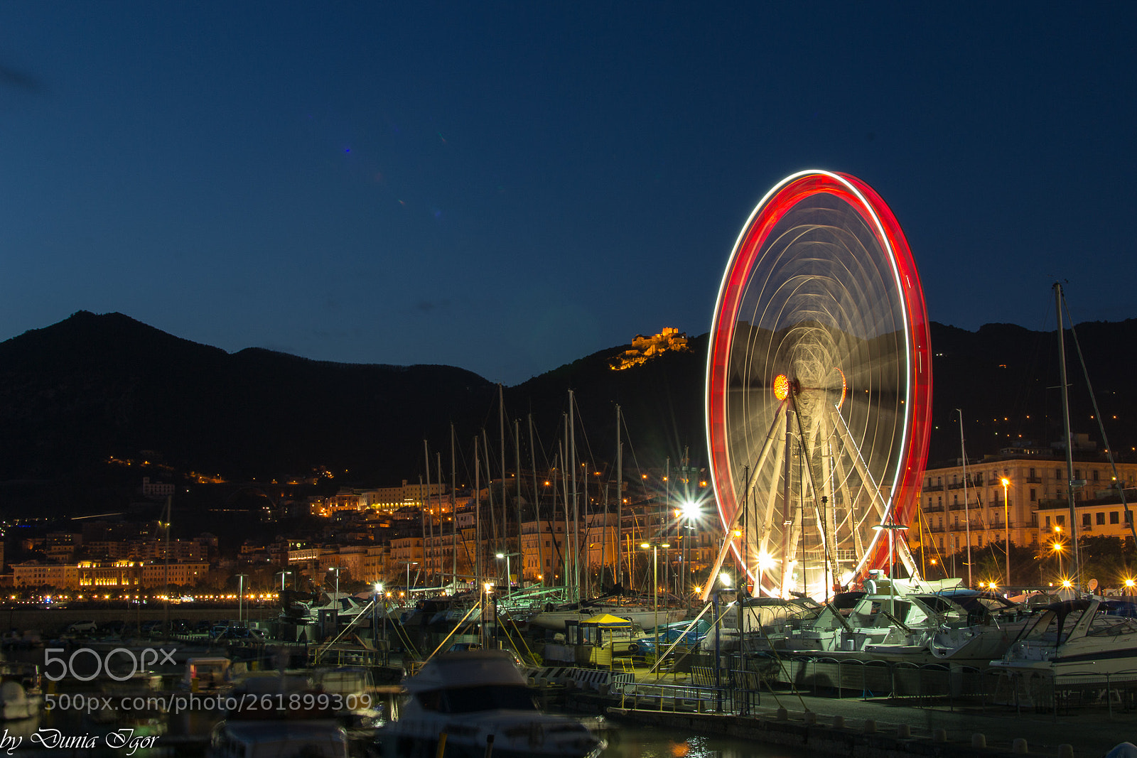 Nikon D3100 sample photo. Ferris wheel photography