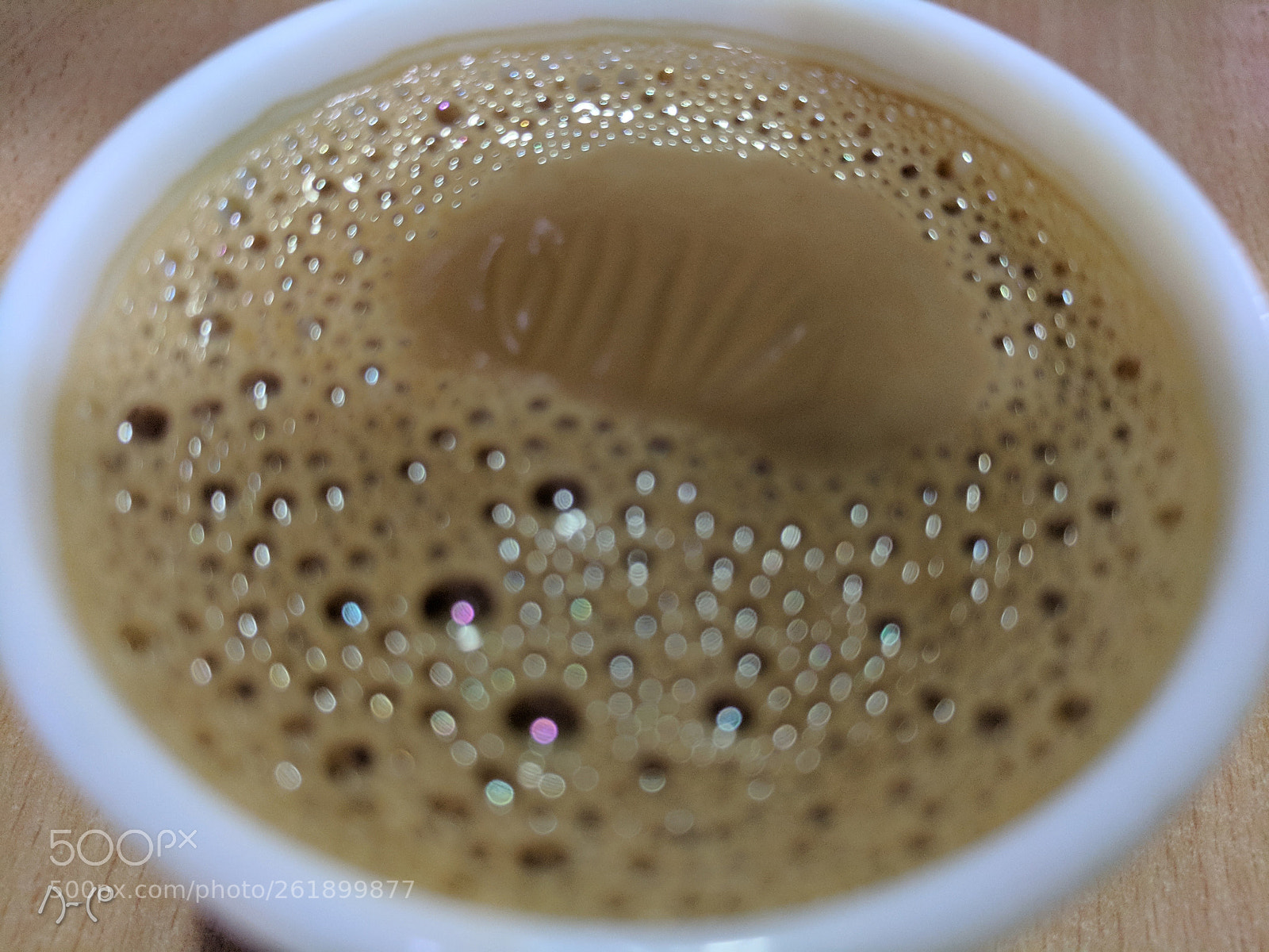 Google Pixel XL sample photo. Colorful bubbles on coffee photography