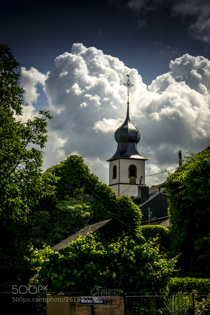 Sony a6000 sample photo. Church in brauneberg photography