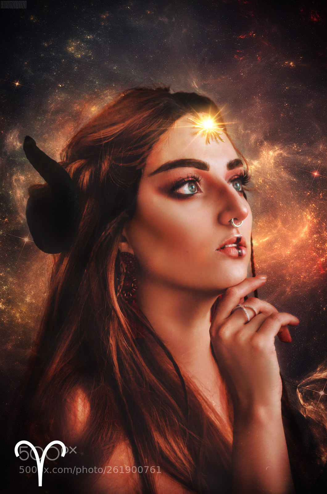 Nikon D5100 sample photo. Zodiac project: aries photography