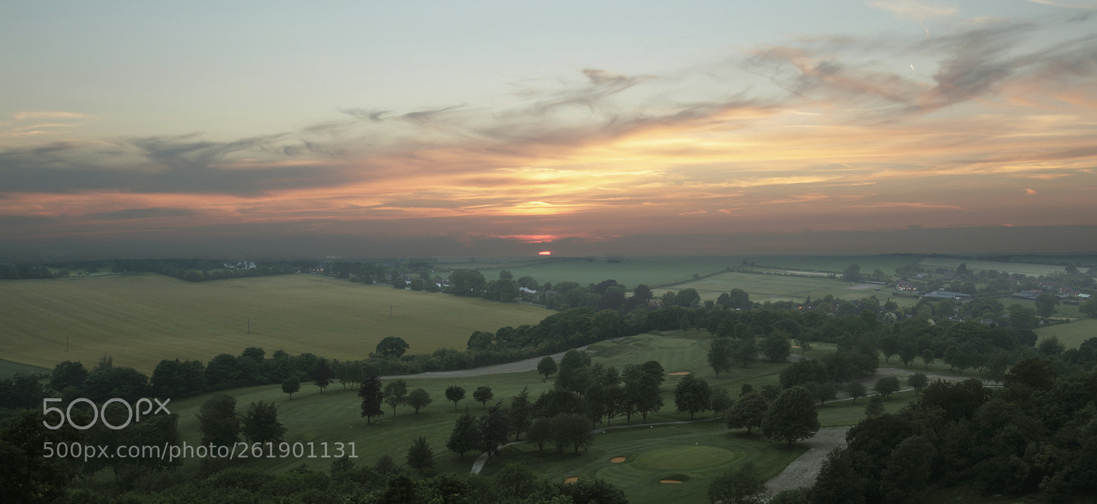 Canon EOS 5D Mark IV sample photo. Coombe hill sunset photography