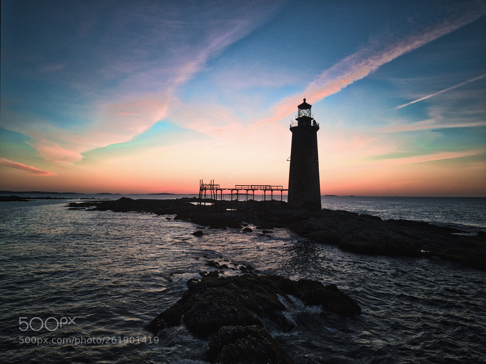 DJI FC220 sample photo. Ram island at dawn photography