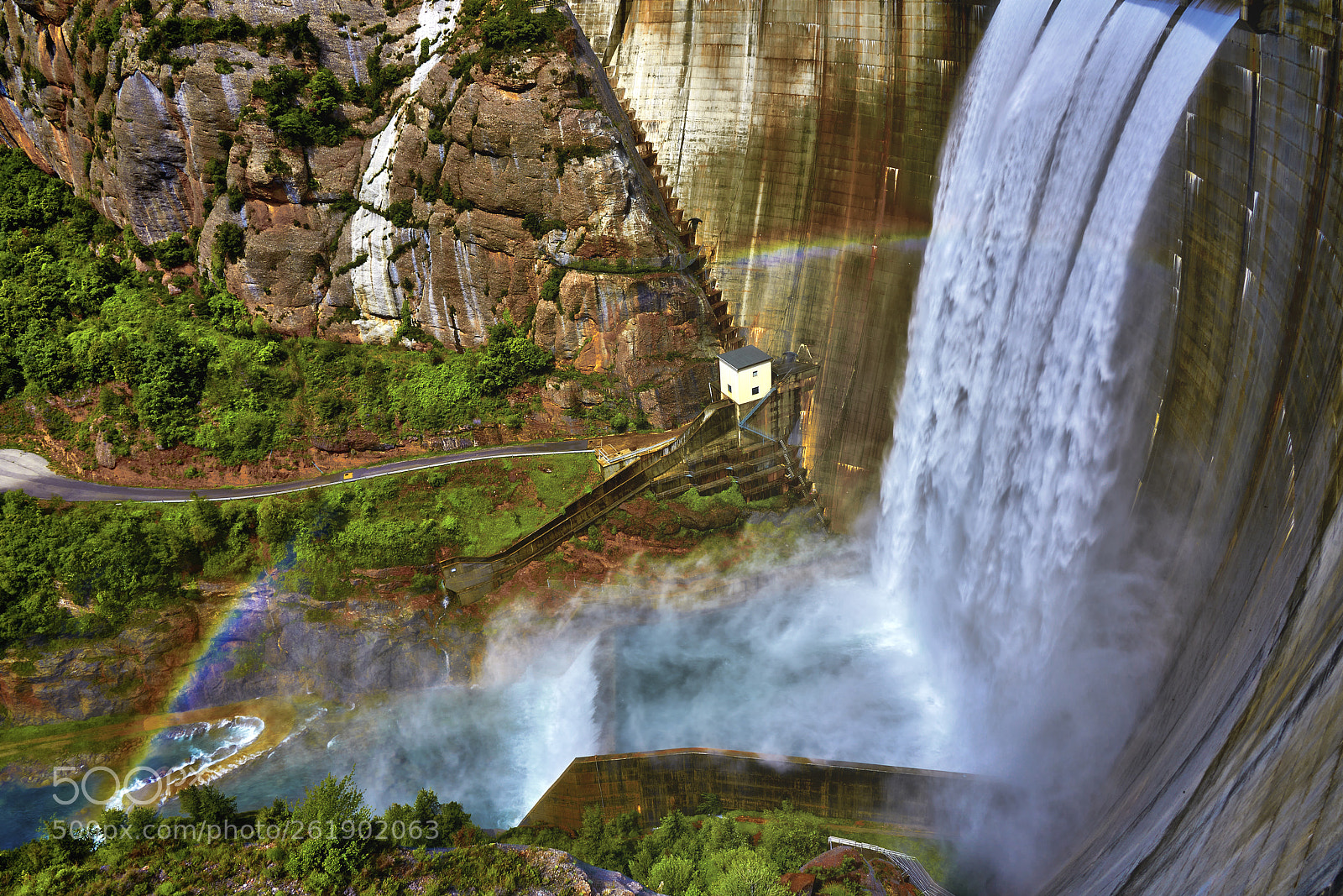 Sony a7R II sample photo. The dam photography
