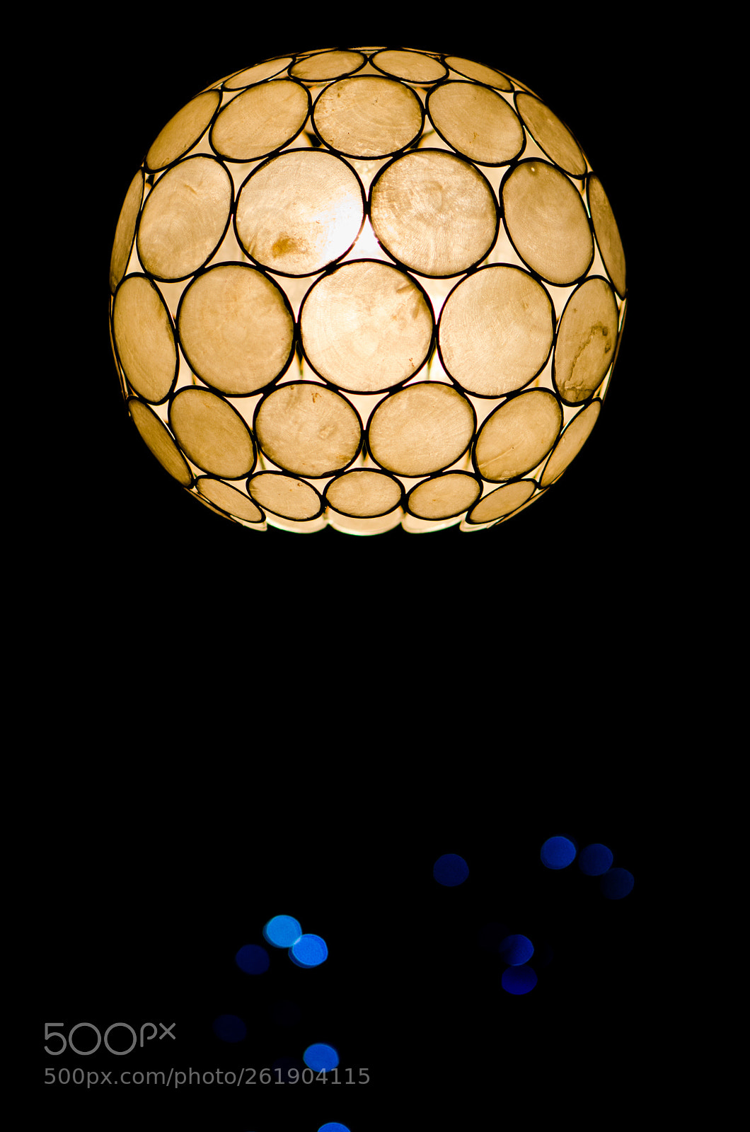 Nikon D5100 sample photo. Lamp over some bokeh photography