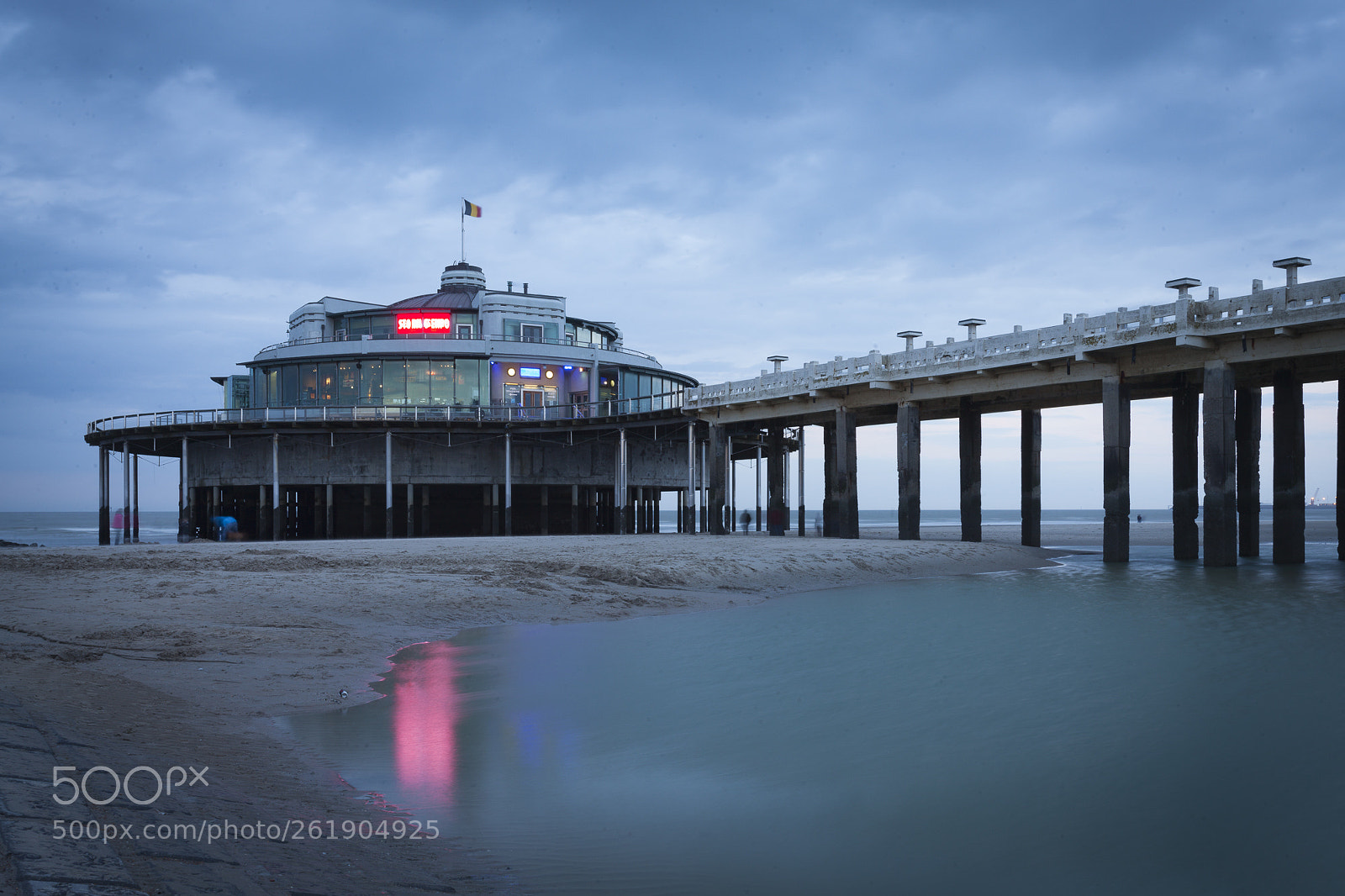 Canon EOS 5D Mark II sample photo. Belgium pier blankenberge photography