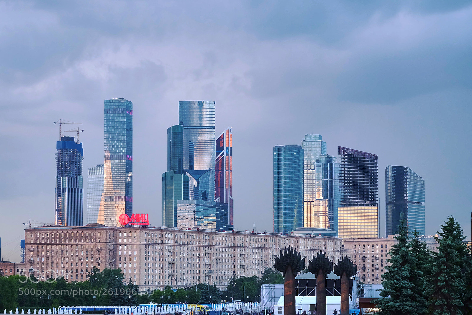 Fujifilm X-A1 sample photo. Moscow city photography