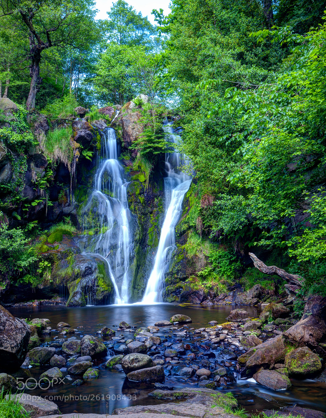 Canon EOS 5D Mark II sample photo. Upper waterfall near bolton photography