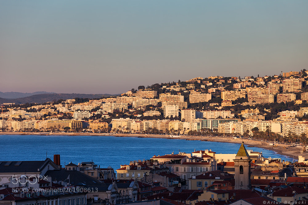 Canon EOS 5D Mark II sample photo. City of nice in photography