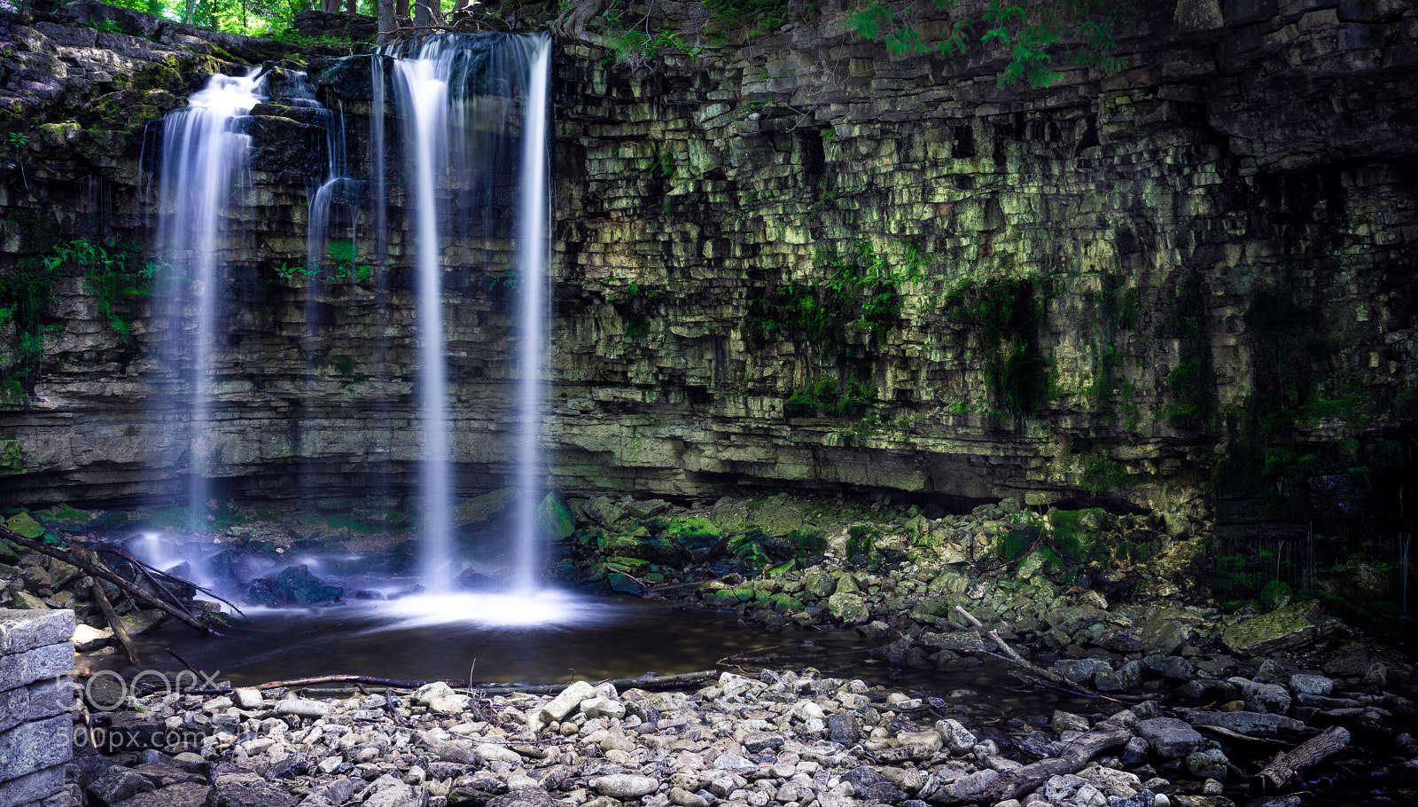 Sony a7R II sample photo. Hilton falls photography