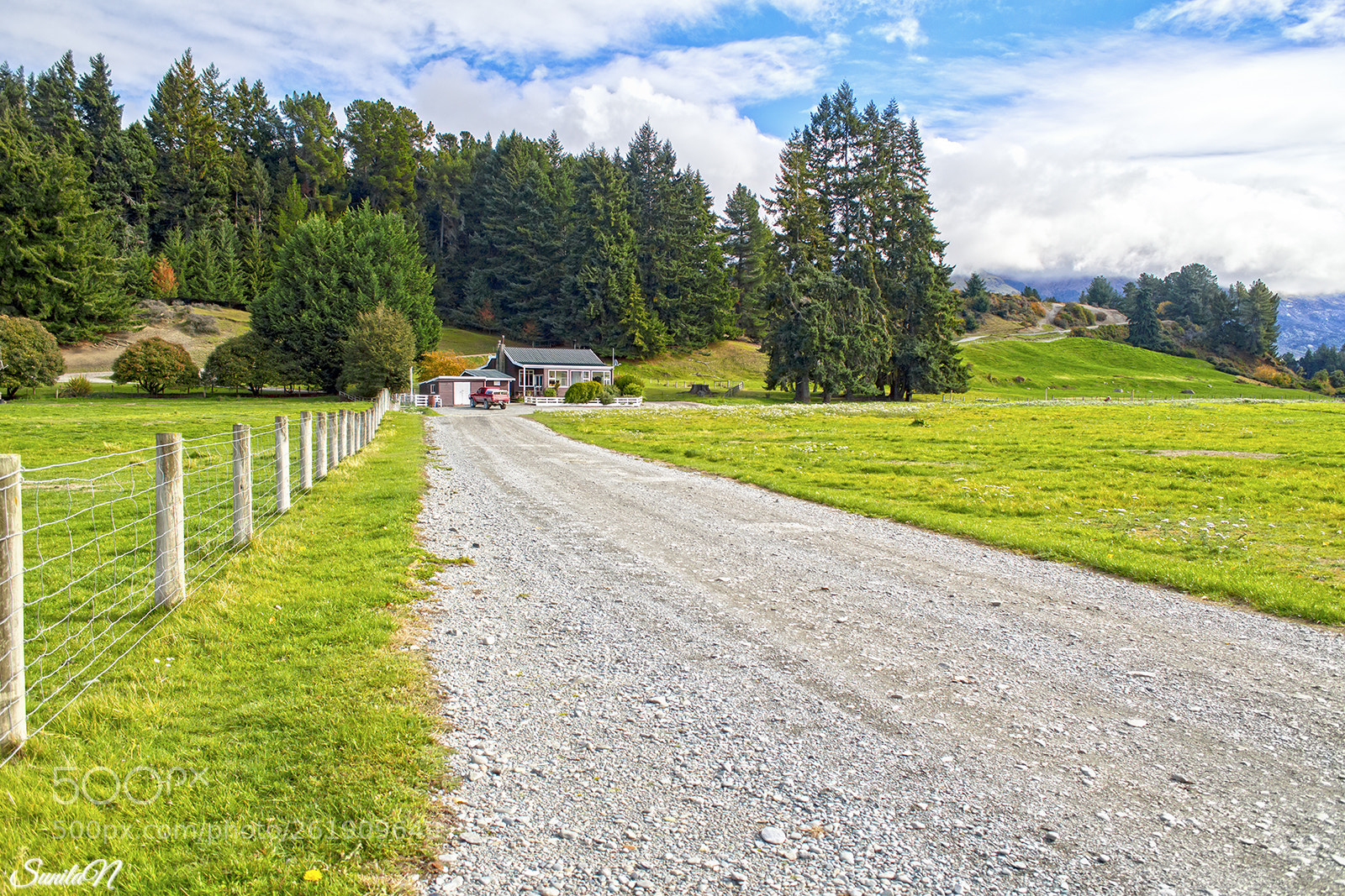 Nikon D3200 sample photo. A farm house photography