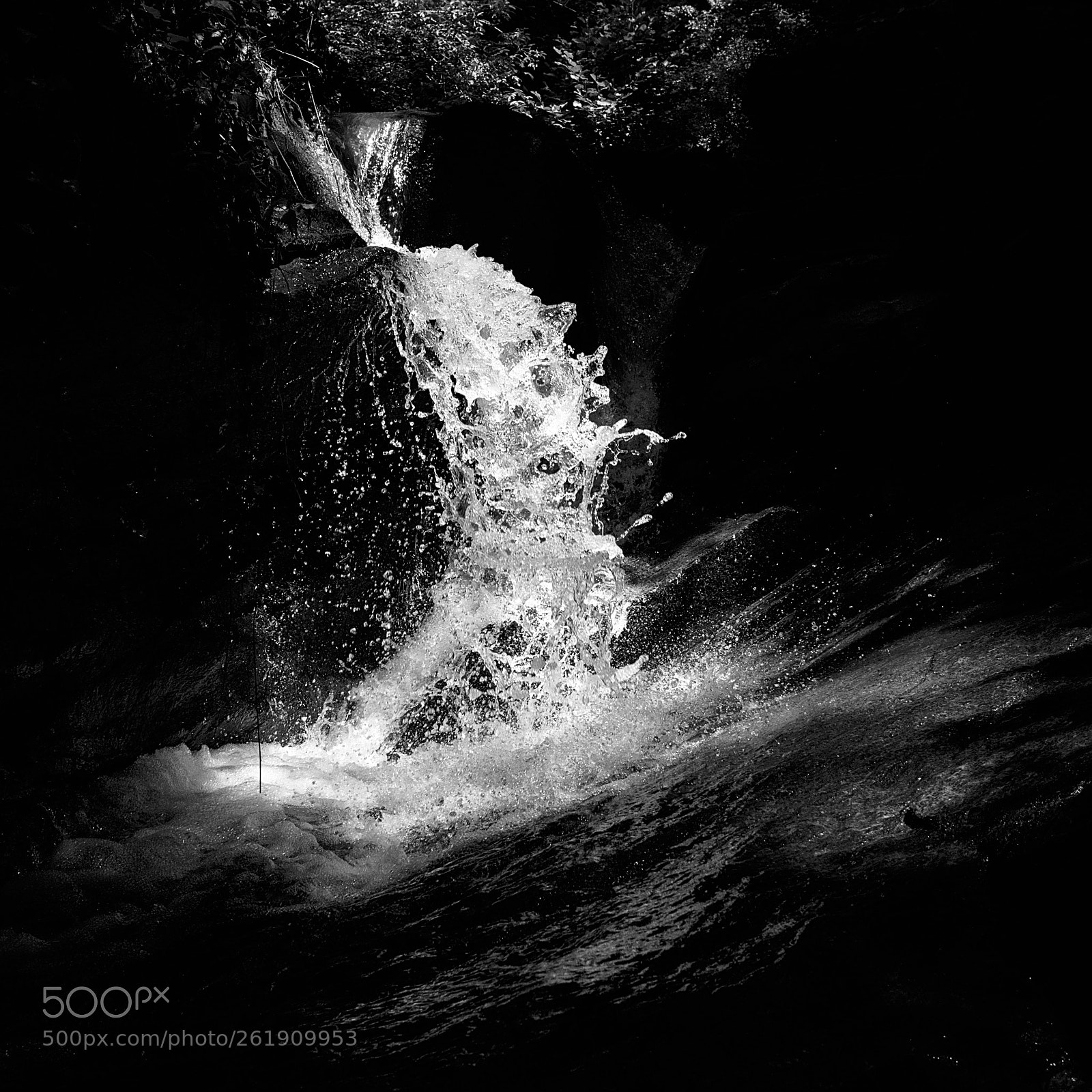 Olympus OM-D E-M5 sample photo. Waterfall rettenbach klamm photography